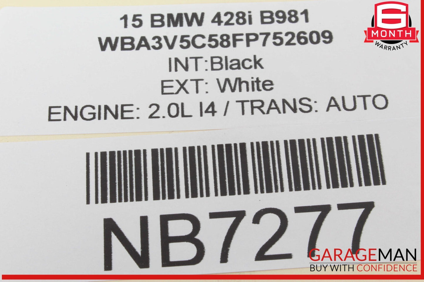 14-16 BMW 428i 435i Front Right Passenger Side Seat Control Module Unit 9371130