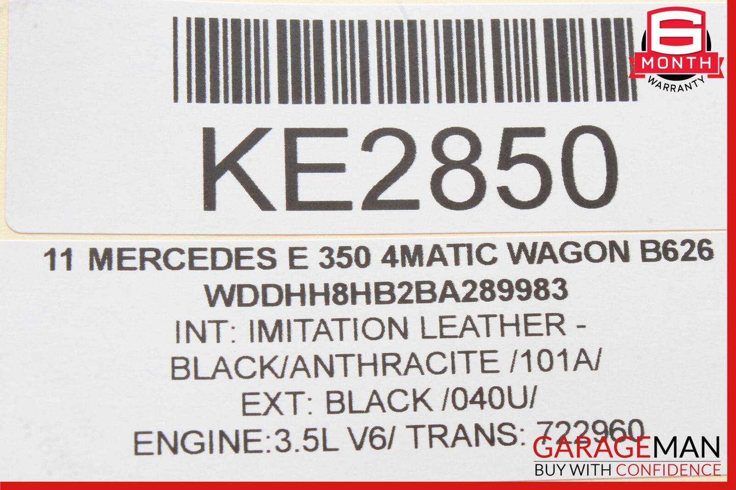 10-13 Mercedes W212 E350 E400 E550 Steering Wheel Airbag Air Bag Assembly OEM