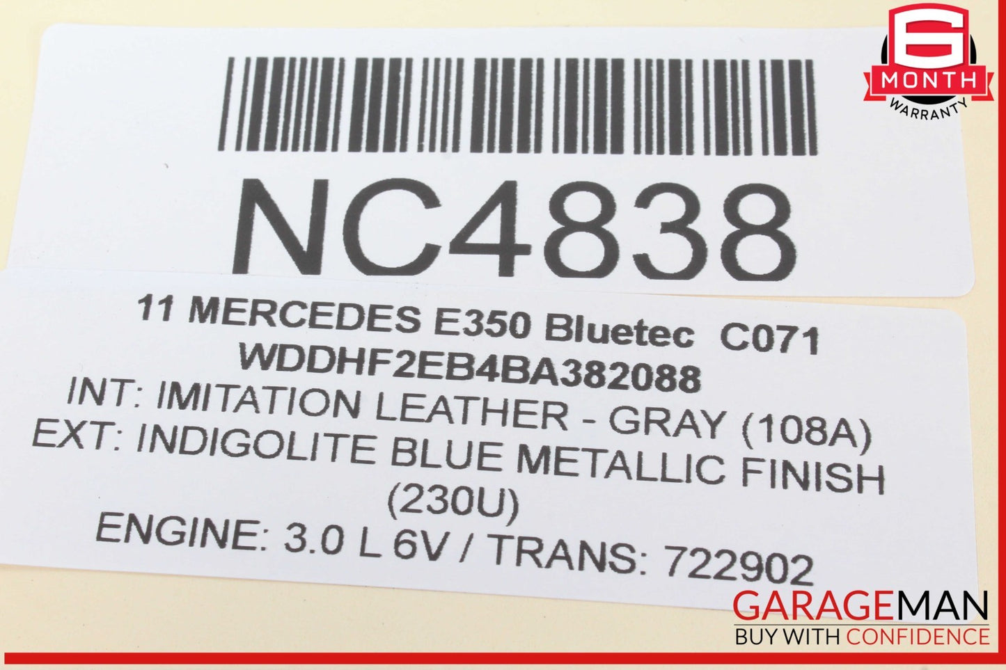 10-13 Mercedes W212 E350 Bluetec Front Right Dashboard Dash Airbag Air Bag OEM