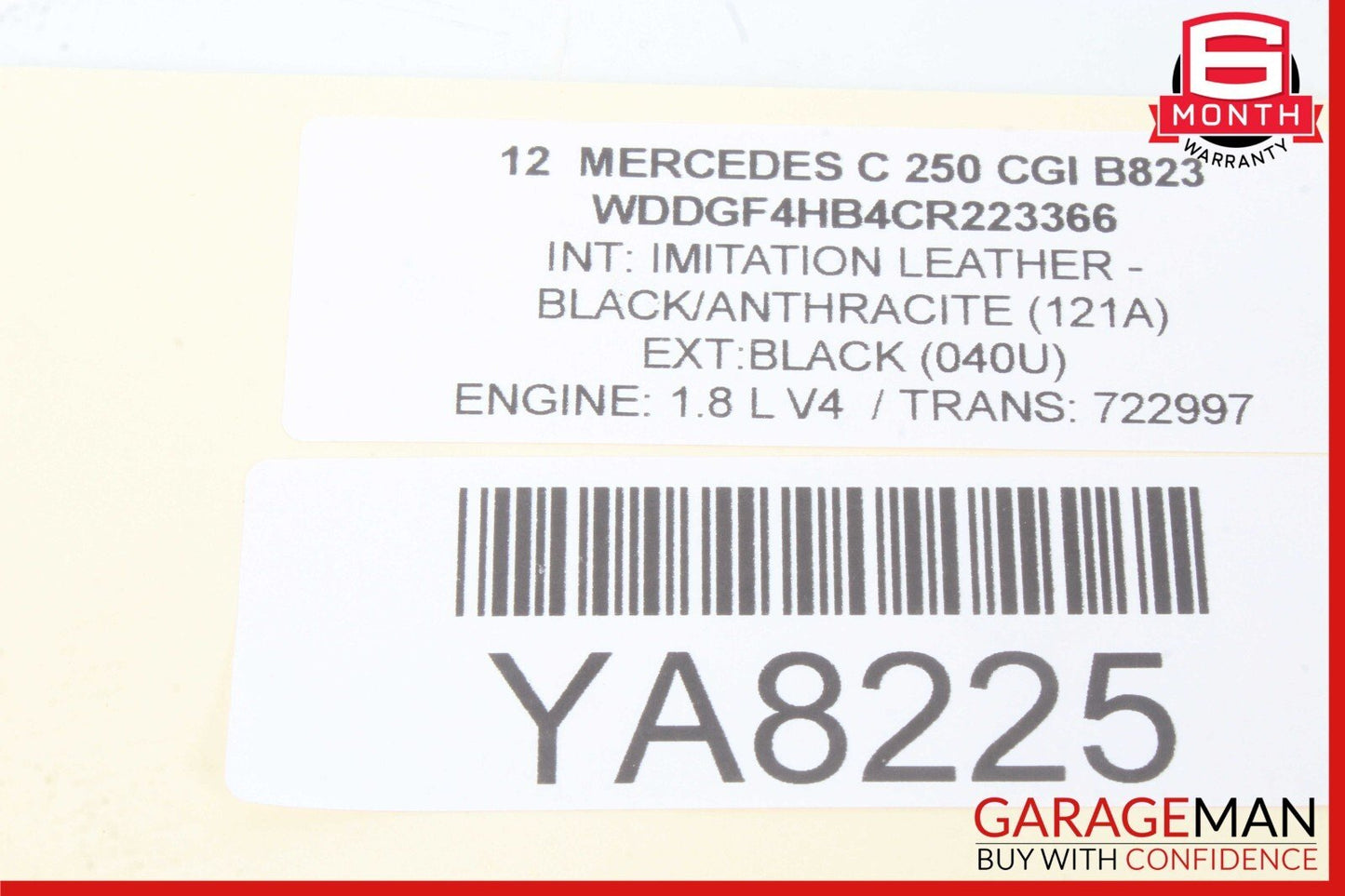 08-18 Mercedes W204 C250 E350 Front Right Side Door Control Module Unit OEM