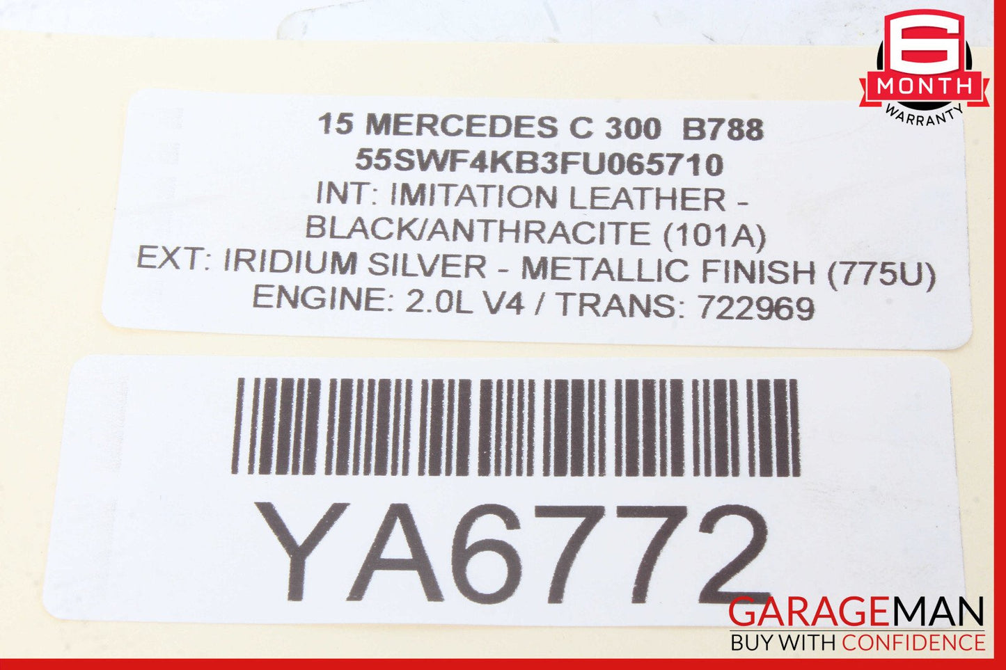 15-18 Mercedes W205 C300 C350e Front Left Side Door Control Module Unit OEM