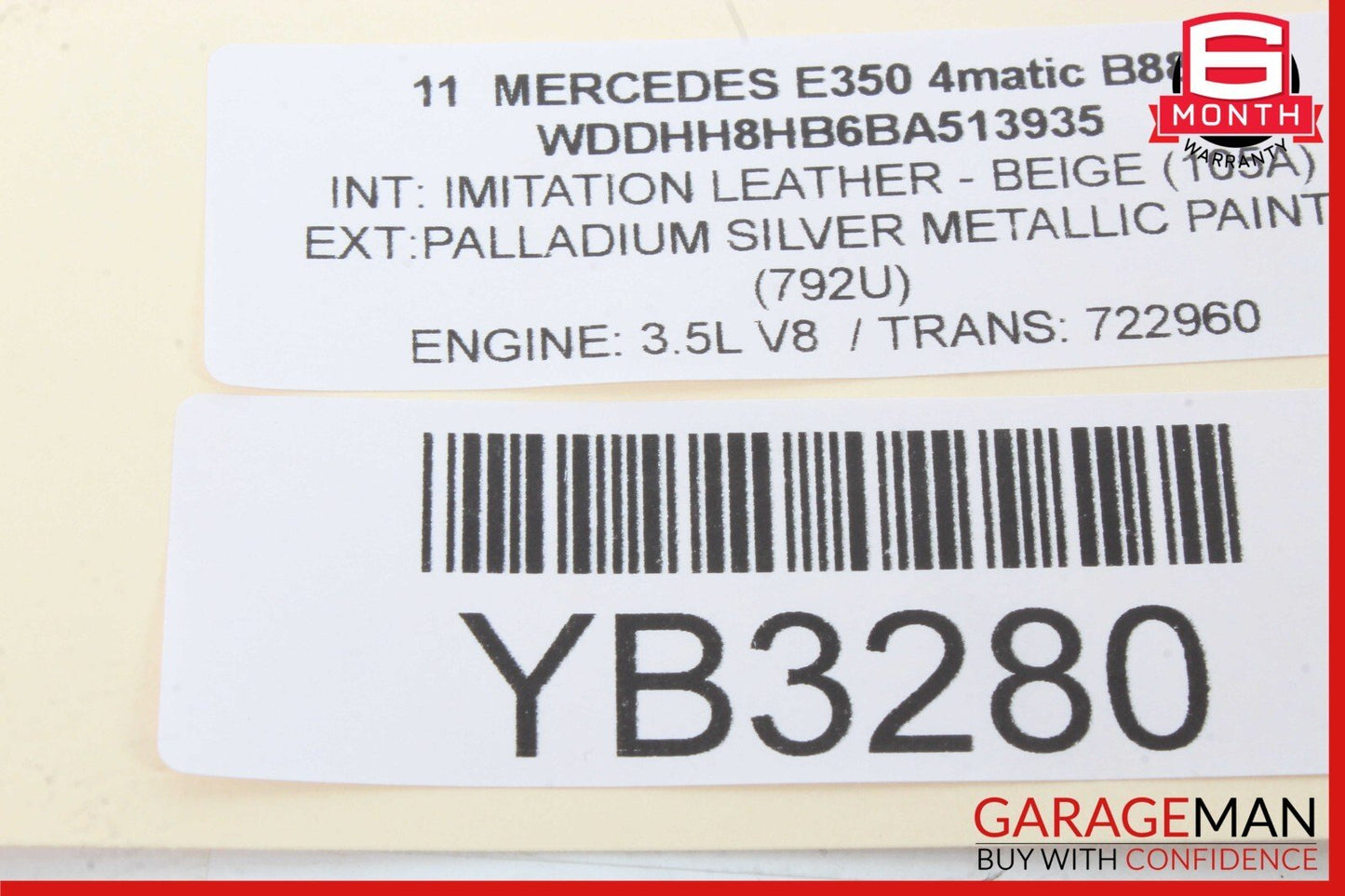 08-18 Mercedes W212 E350 C250 Rear Right Side Door Control Module 2129004006 OEM