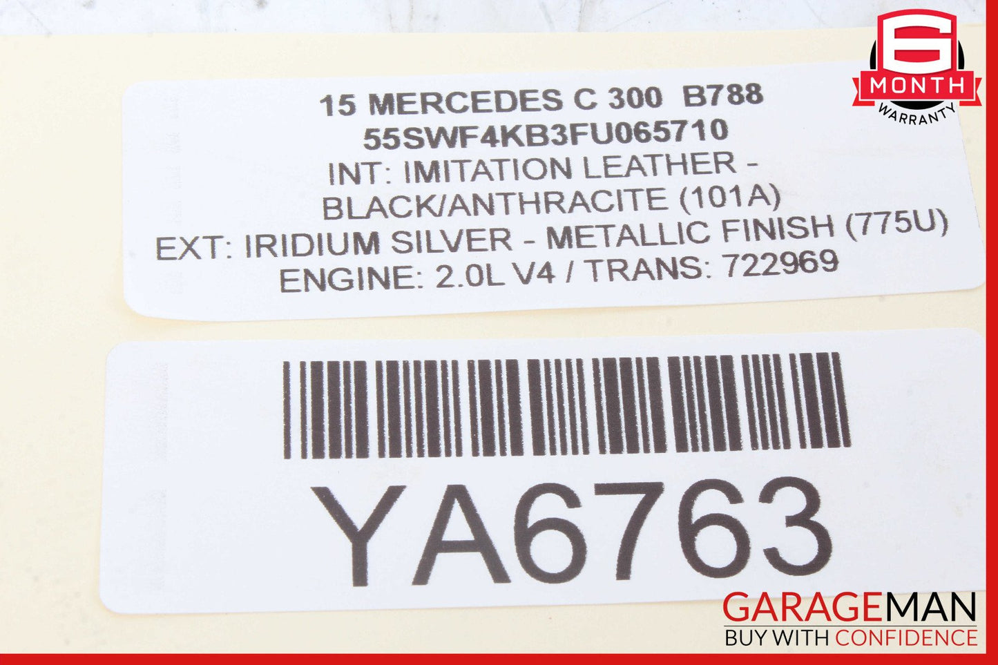 15-18 Mercedes W205 C300 C400 Rear Left Side Door Control Module Unit OEM