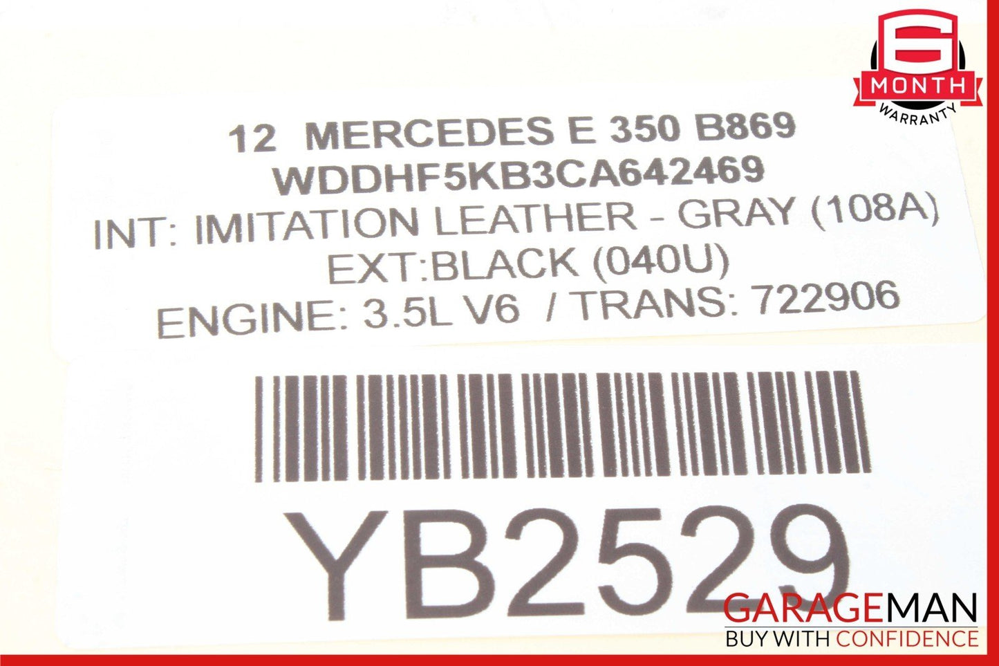 08-18 Mercedes W204 C250 SLK350 E400 Front Left Side Door Control Module Unit 21290042022 Genuine