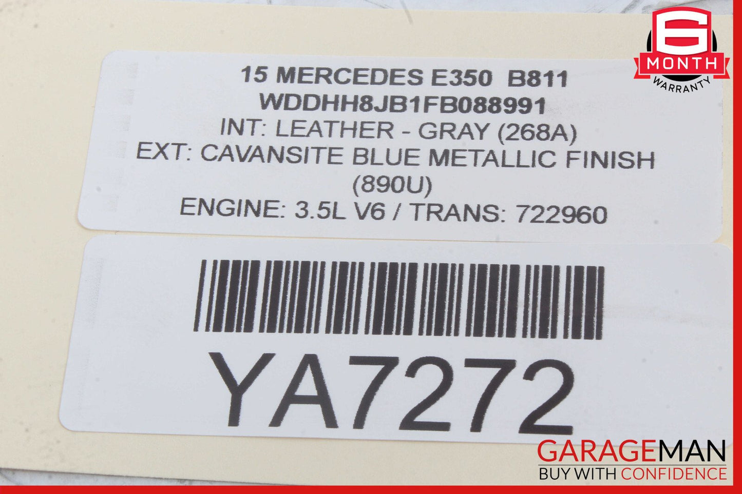 08-18 Mercedes W212 E350 C250 GLK350 Rear Left Side Door Control Module OEM