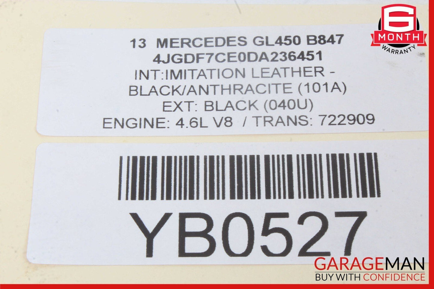 12-20 Mercedes X166 GL450 ML400 GLA250 Front Left Side Door Control Module OEM