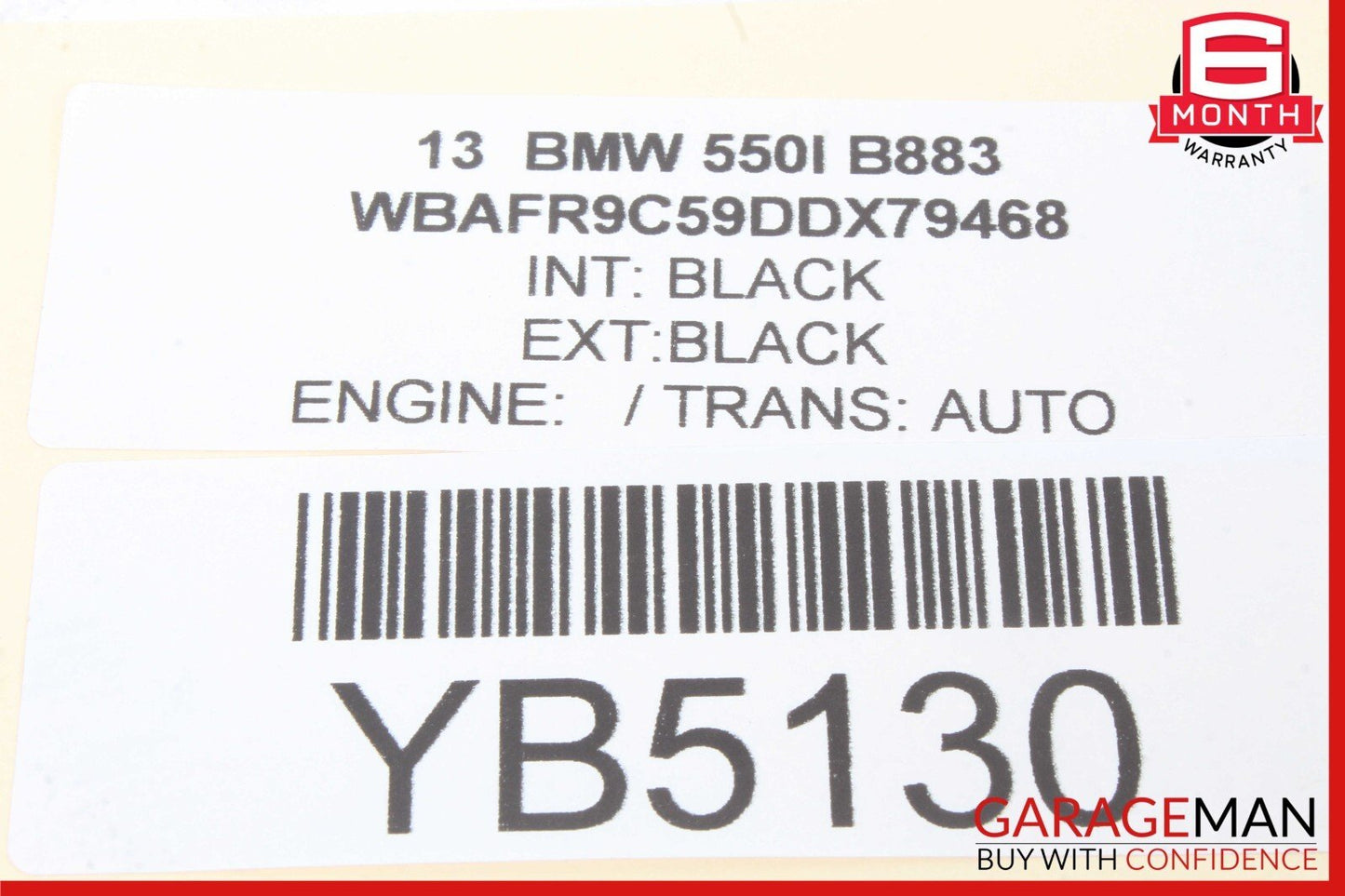 11-16 BMW 528i 535i 550i SMART KEYLESS ENTRY KEY FOB TRANSMITTER OEM