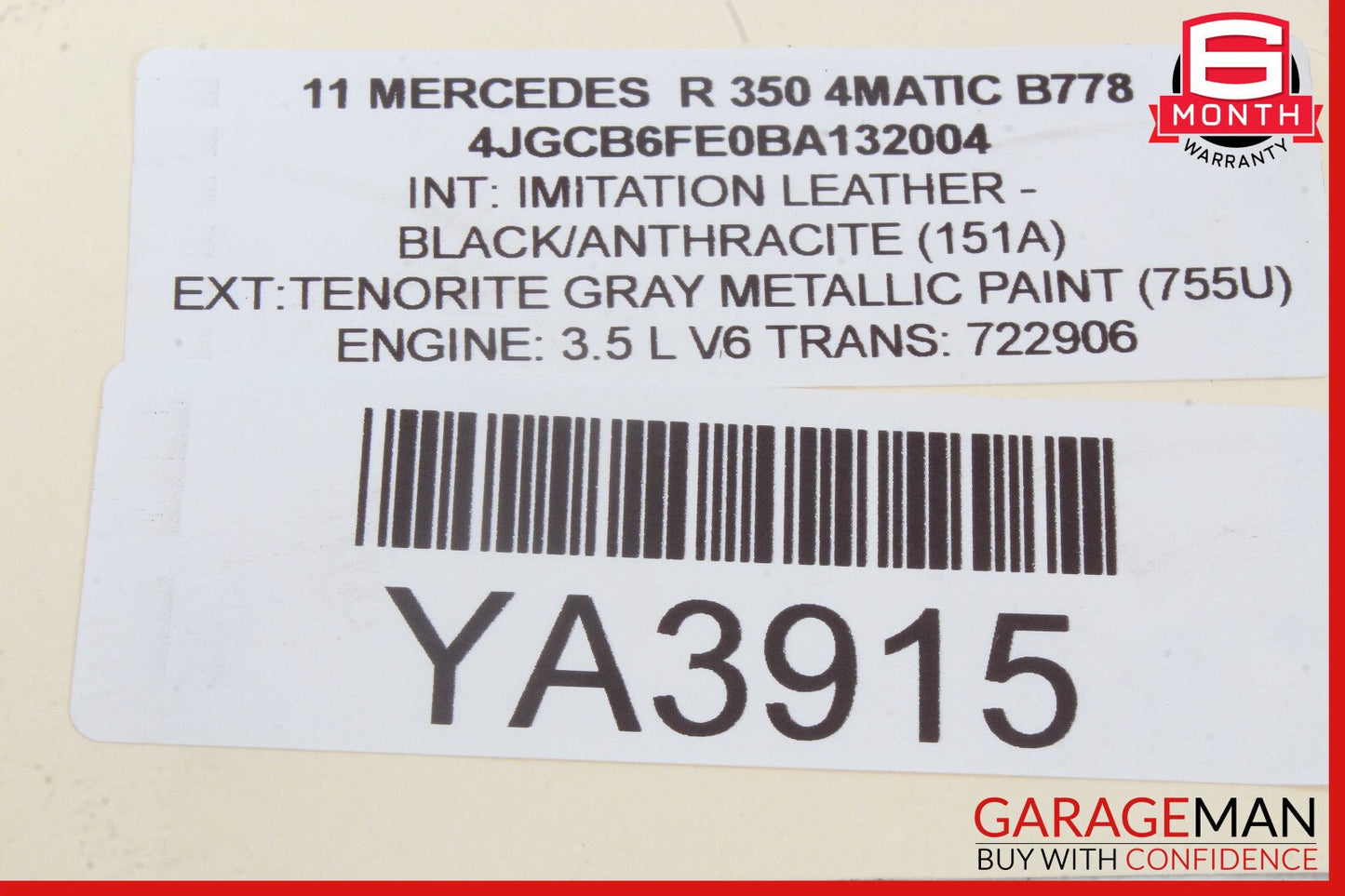 10-12 Mercedes X164 GL450 GL550 Keyless Go Ignition Control Module Unit