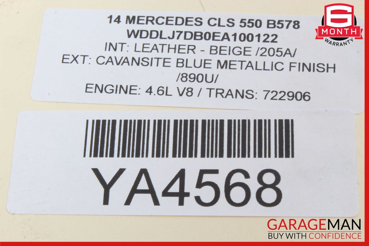 08-18 Mercedes W218 CLS550 C300 SLK250 Front Right Side Door Control Module Unit