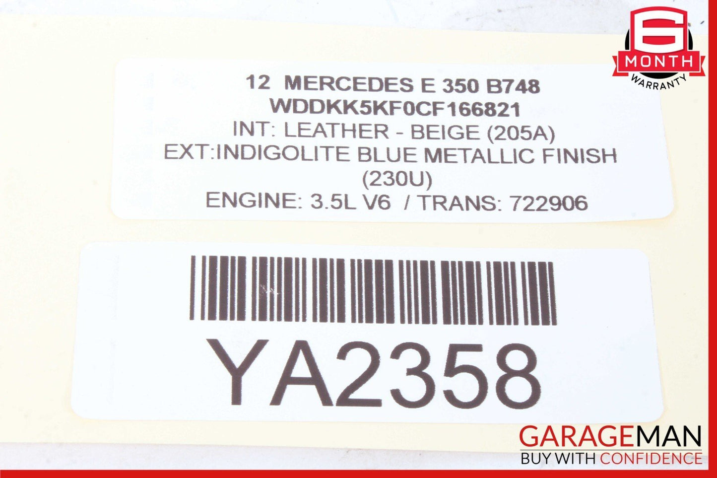 08-18 Mercedes W207 E350 E400 C250 Front Right Side Door Controller Module Unit