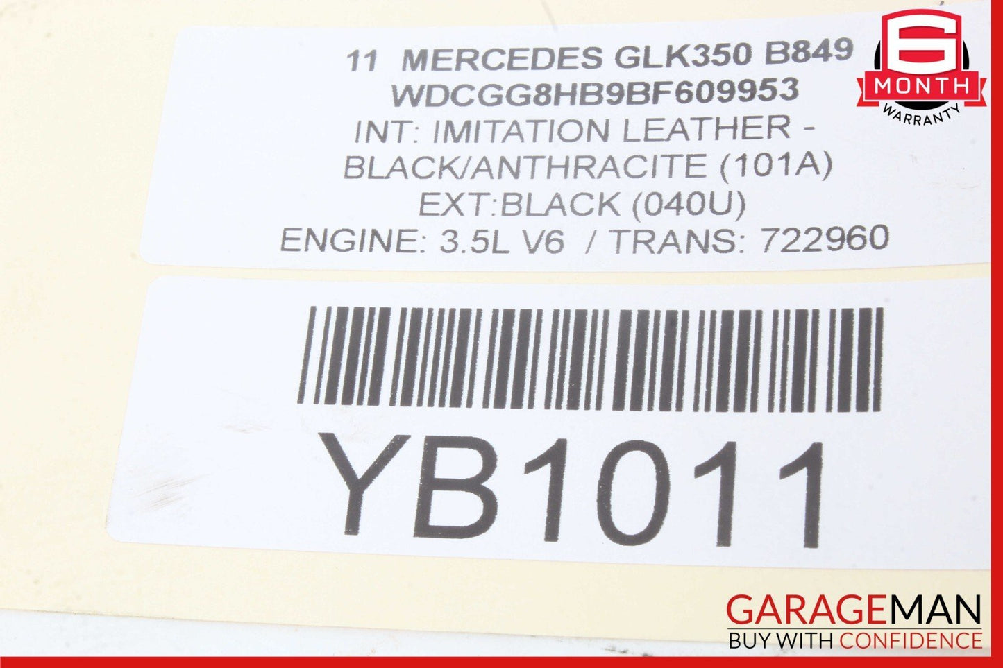 08-18 Mercedes X204 GLK350 E350 C300 Rear Right Side Door Control Module OEM