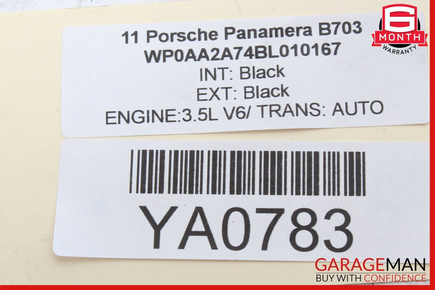 10-18 Porsche Panamera 970 Tire Pressure Monitoring System Control Module OEM