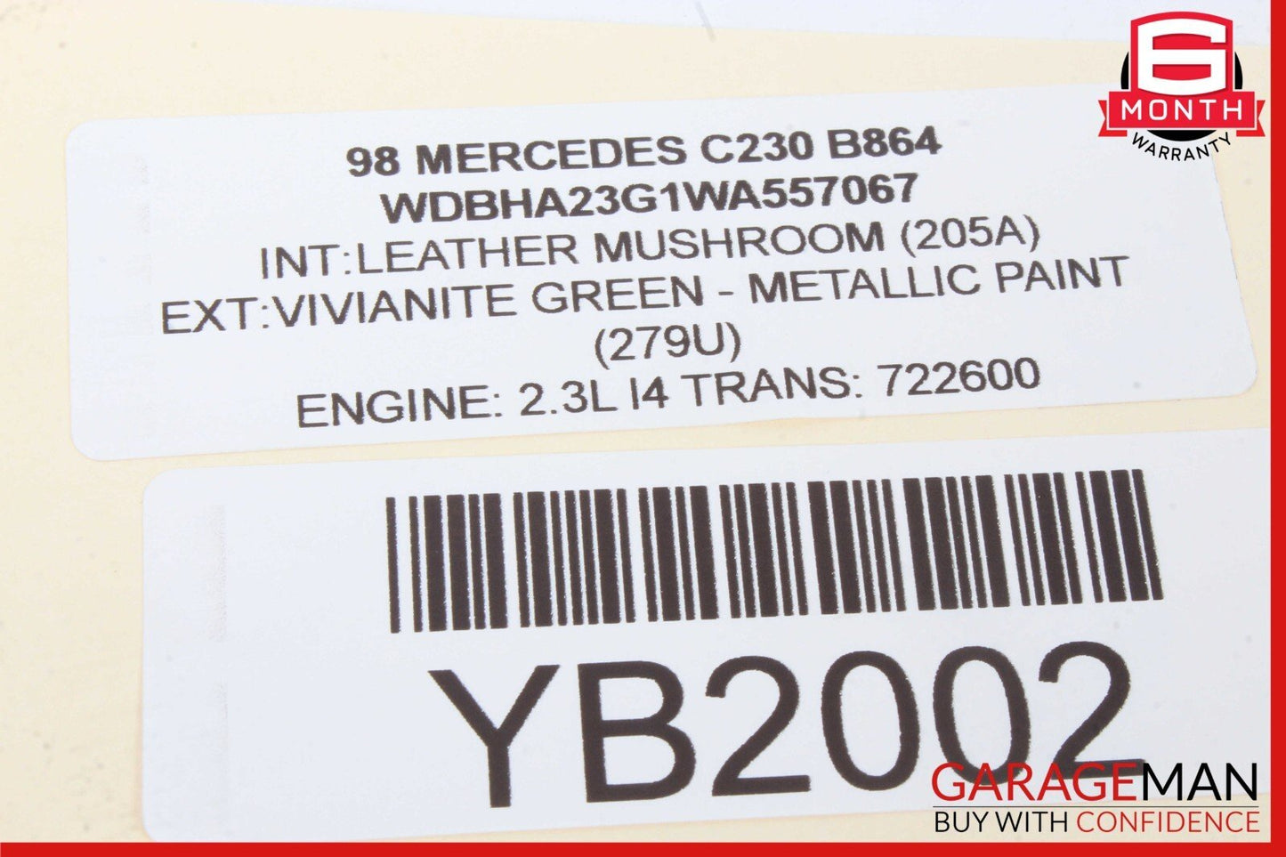 96-99 Mercedes W202 C230 Steering Column Angle Sensor 1684600049