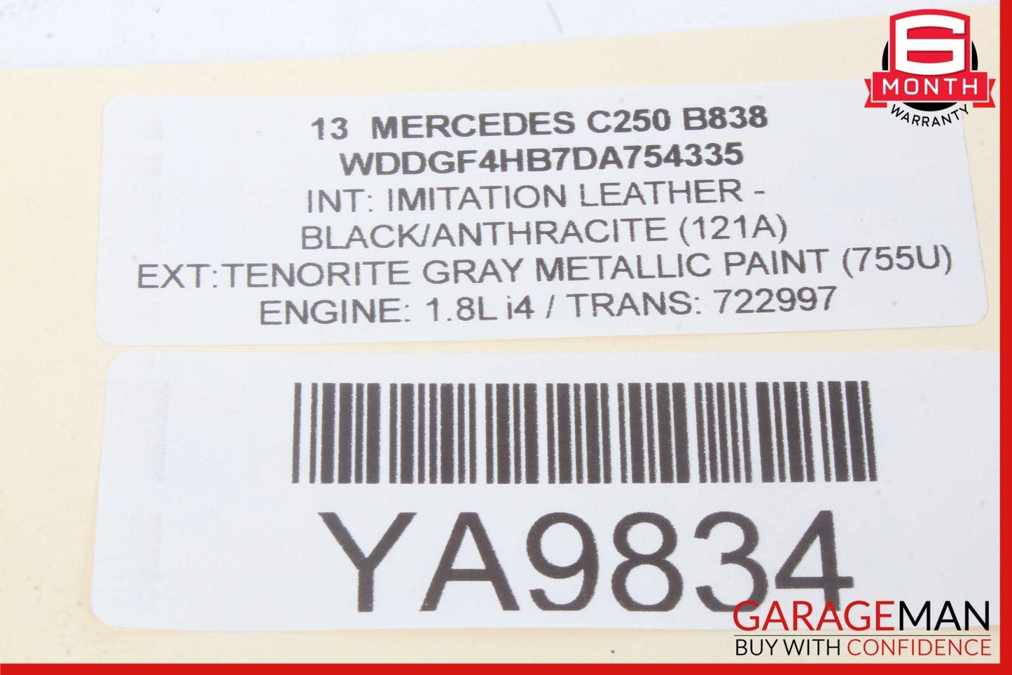 14-17 BMW I3 Right / Left Side Seat Controller Module Unit 921646802 OEM