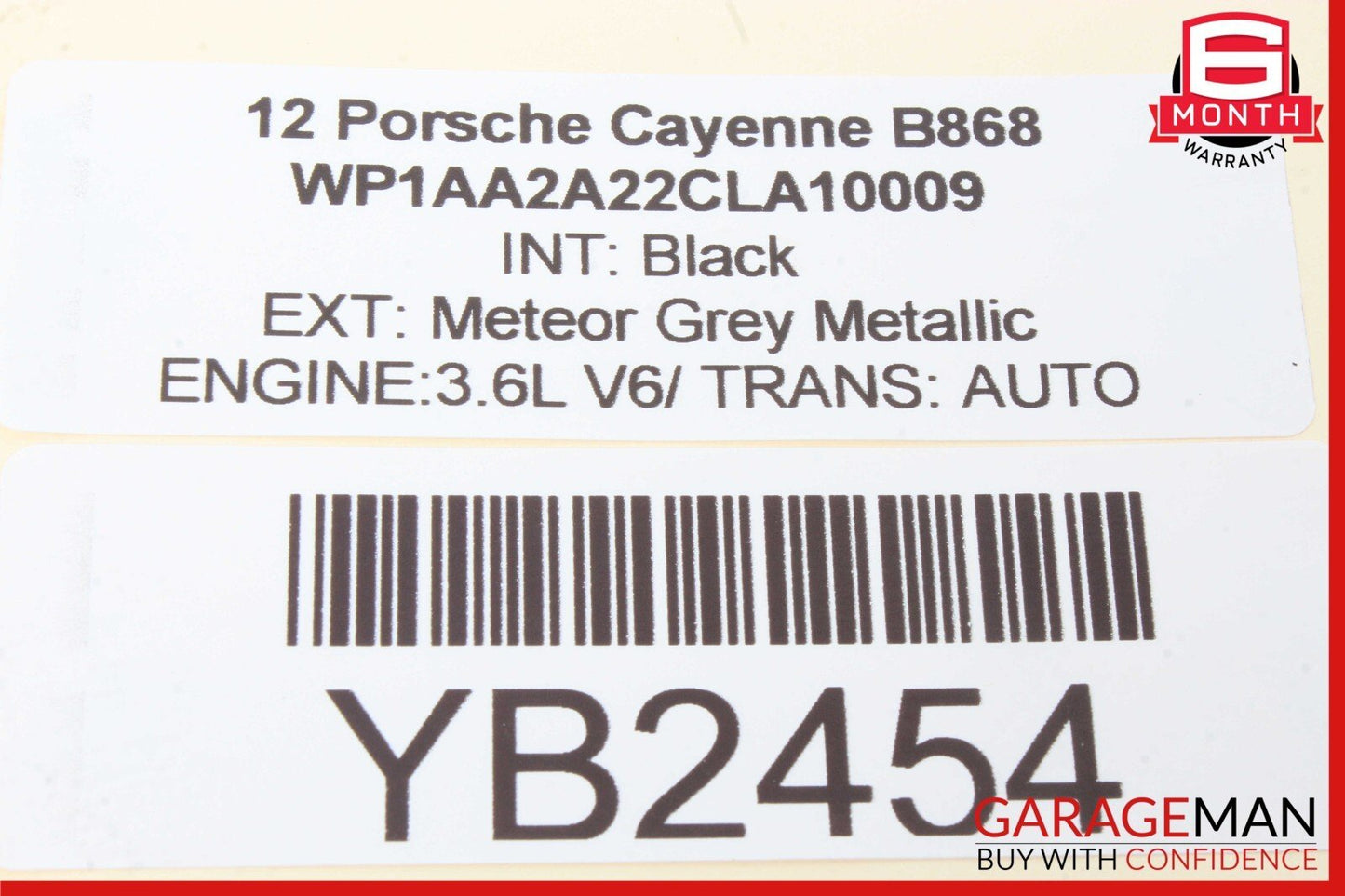 11-17 Porsche Cayenne 958 Front Right Side Door Control Module OEM
