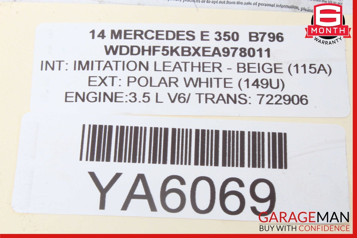 10-16 Mercedes W212 E350 Front Right Side Door Panel Tweeter Speaker Cover OEM