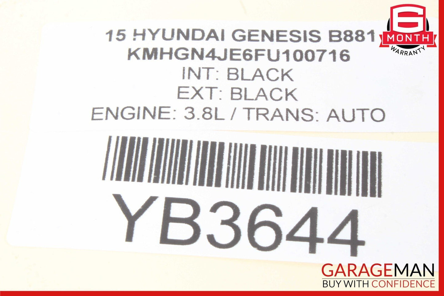 15-20 Hyundai Genesis G80 Rear Right Side Antenna Amplifier Control Module OEM