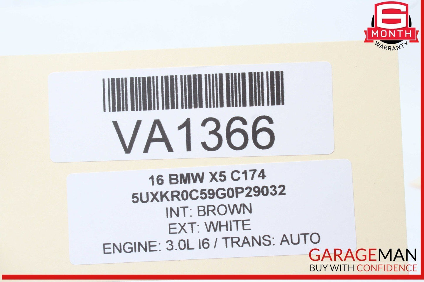 14-19 BMW X5 X6 F15 F16 Smart Keyless Entry Remote Key OEM