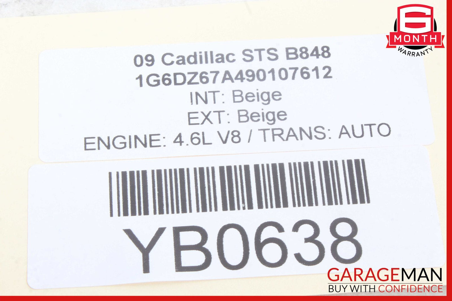 05-11 Cadillac STS Rear Left Door Lock Control Module OEM