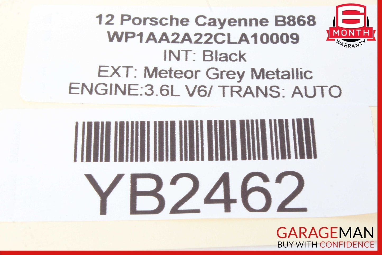 11-18 Porsche Cayenne S 958 Parking Buzzer Sensor Speaker 7PP035709A OEM