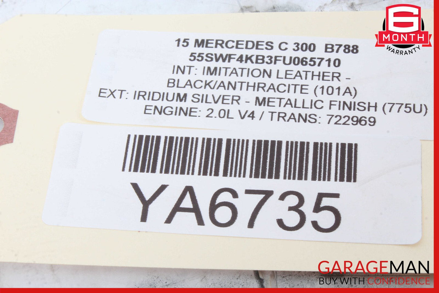 15-16 Mercedes W205 C300 GLC300 Fuel Pump Control Module Unit OEM