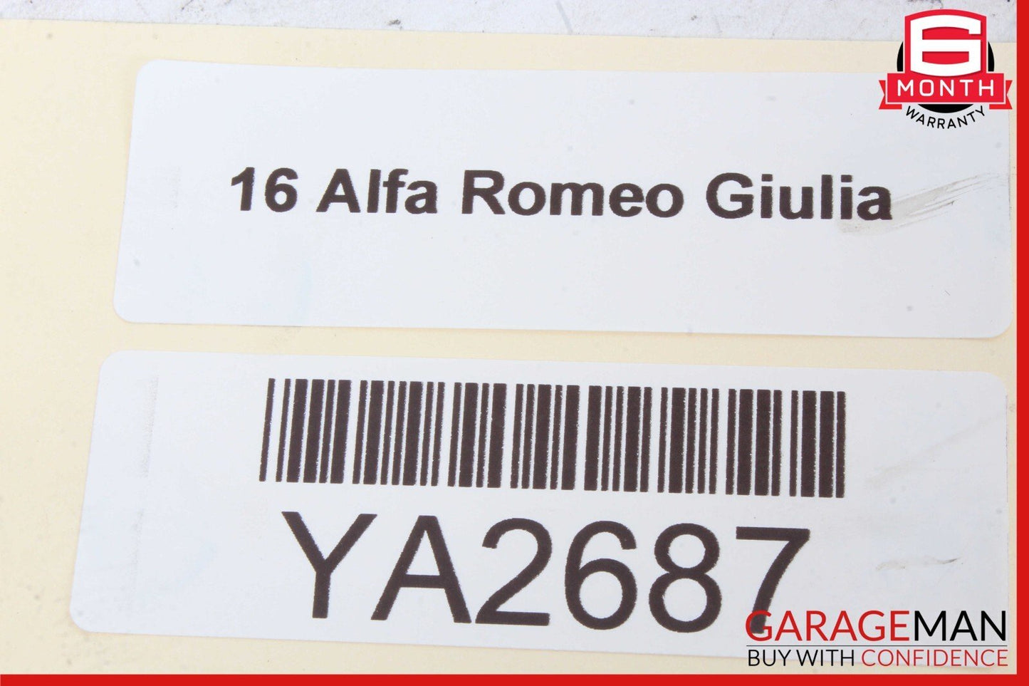 17-22 Alfa Romeo Giulia Parking Assist Control Module 00521101060 OEM
