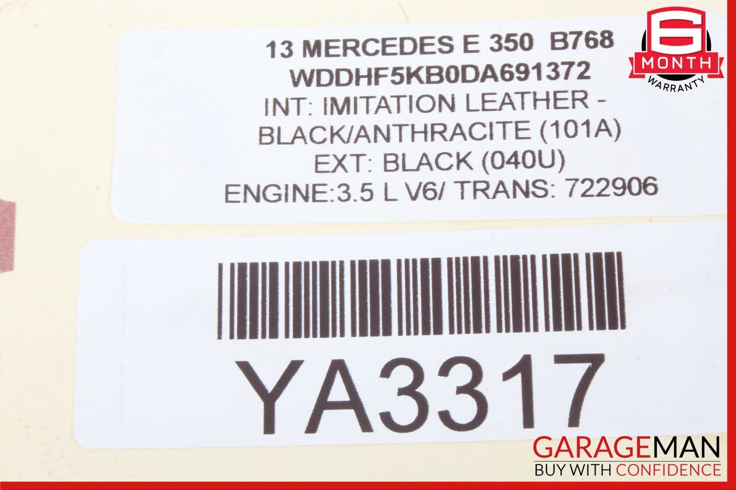 10-14 Mercedes W212 E350 CLS550 Parking Rear View Backup Back Up Camera OEM