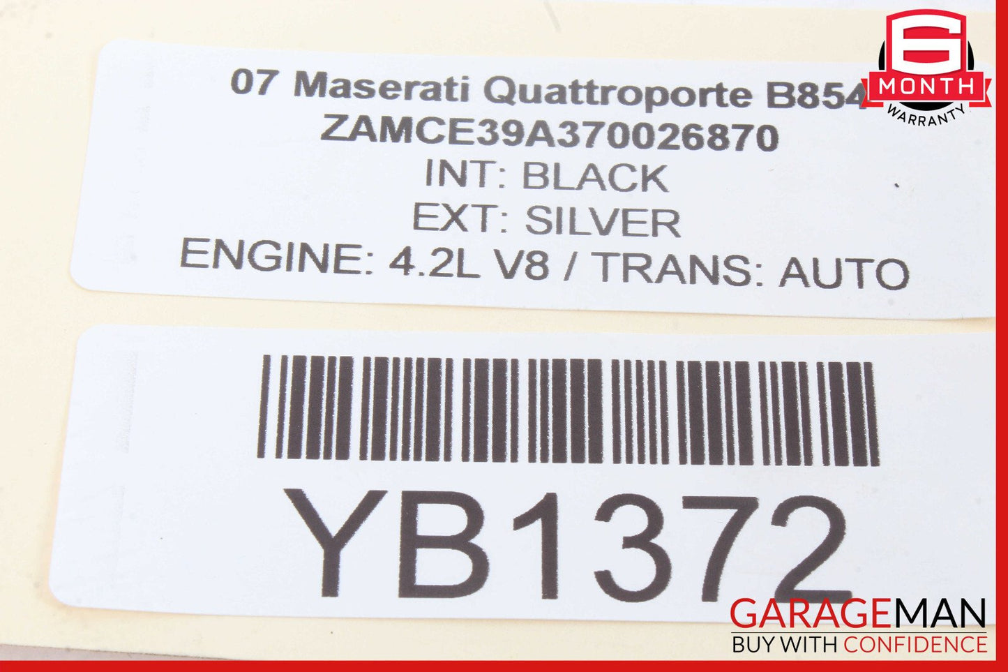 03-08 Maserati Quattroporte M139 Park Parking Assist Control Module OEM