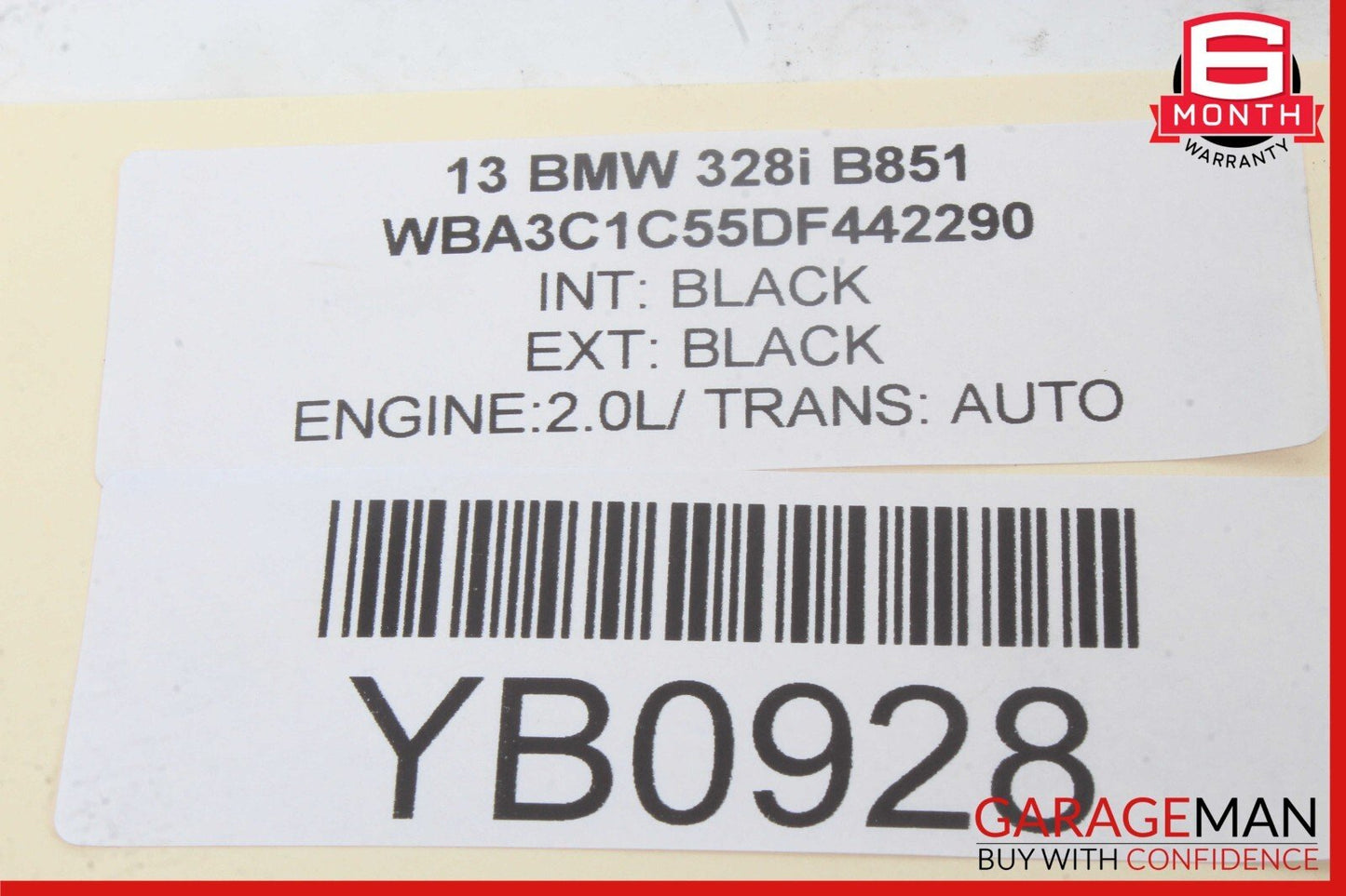 12-18 BMW F30 328i Rear Trunk Lid Tail Gate Latch Lock Actuator Motor Unit OEM