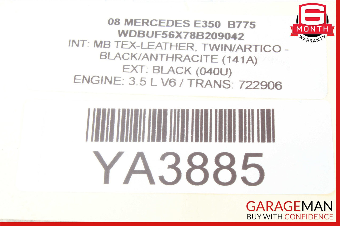 03-11 Mercedes W211 E350 CLS550 Body Control Module BCM 2115455332 OEM