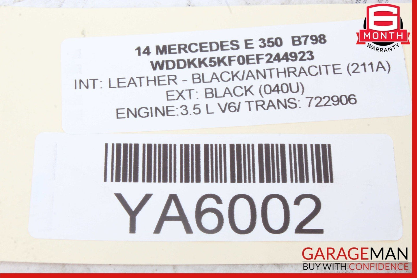 10-14 Mercedes W207 E350 E550 C250 Shark Fin Radio Antenna 2048207275 OEM