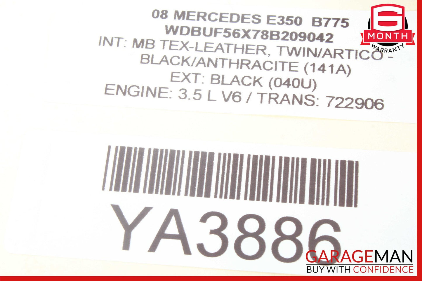 03-09 Mercedes W211 E350 E550 E63 AMG Rear Right Door Controller Module