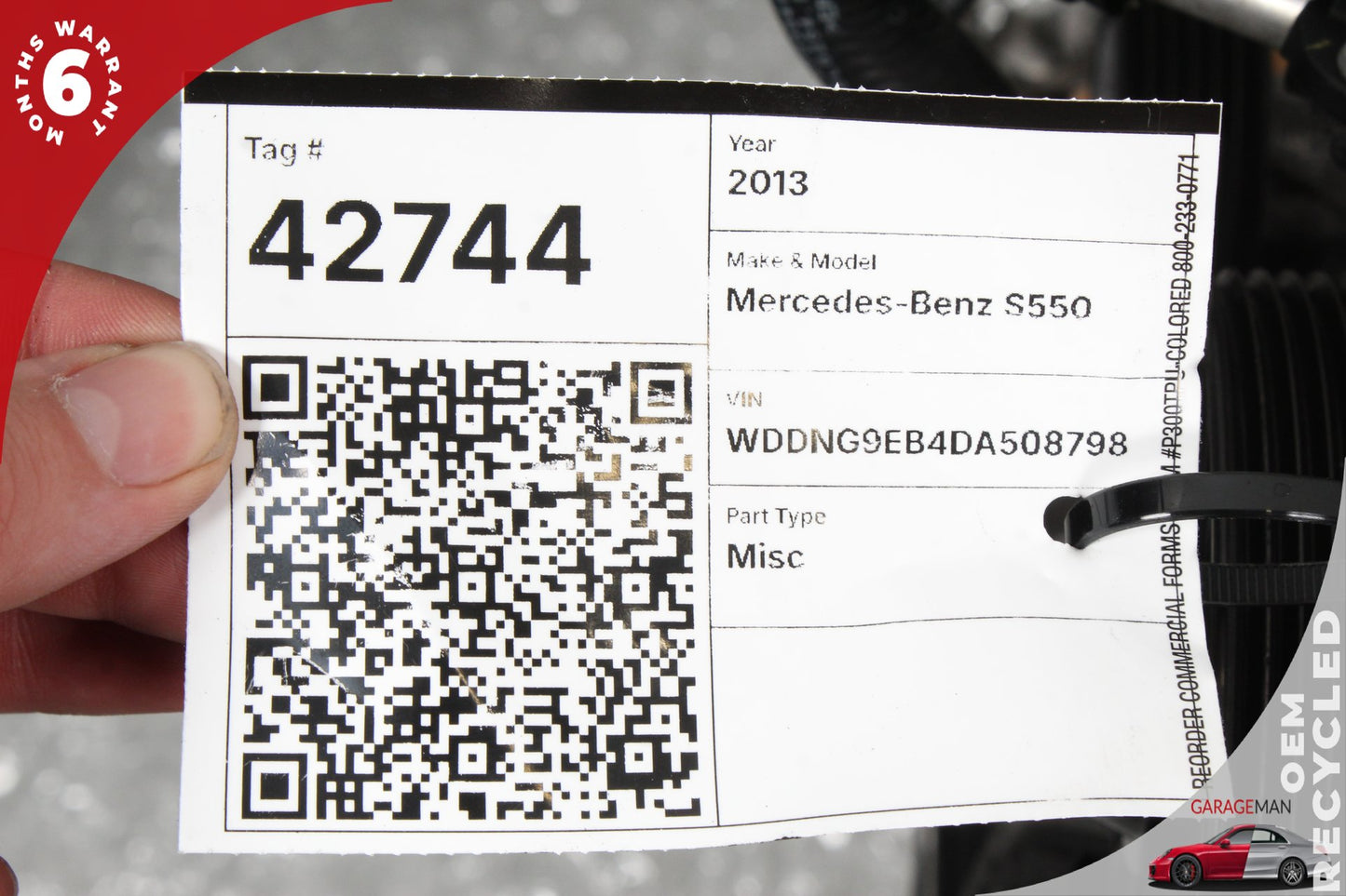 2011-2013 Mercedes-Benz S550 W221 AWD 4.6L V8 Engine Motor M278 77К