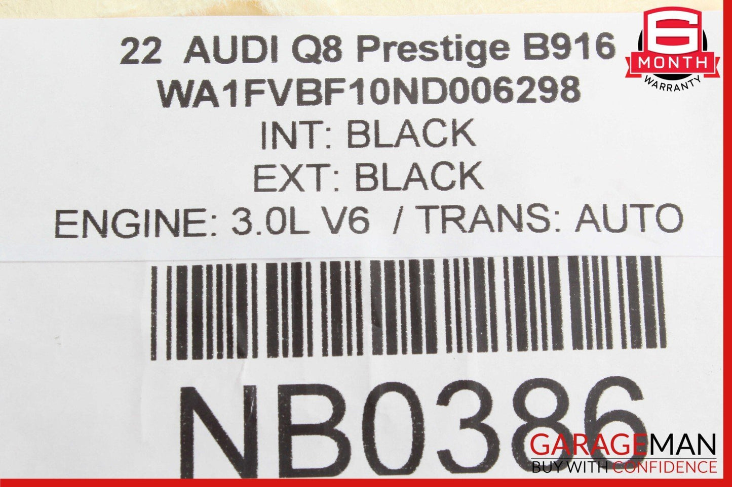 19-24 AUDI Q8 FRONT RIGHT SIDE SEAT OCCUPANT SENSOR MODULE OEM 4M0959339