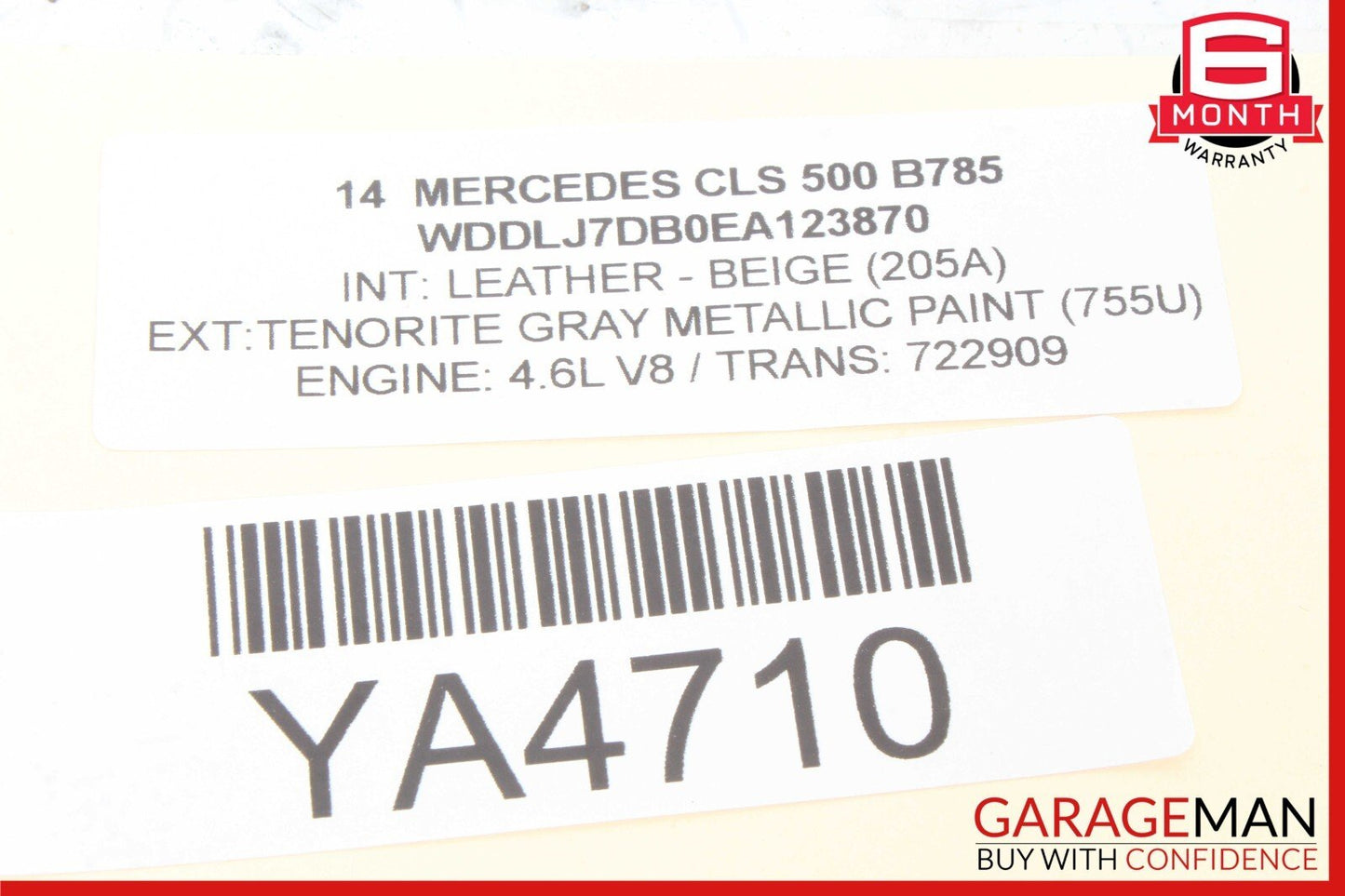 07-13 Mercedes W221 S550 S400 Front Right Side Under Seat Control Module Unit