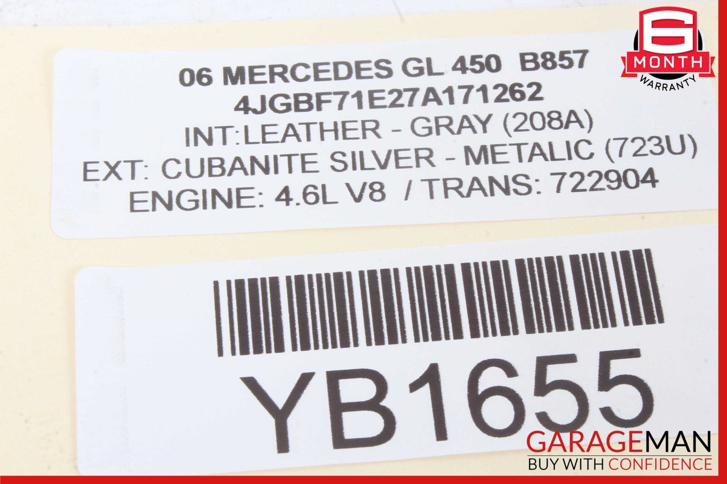 06-12 Mercedes GL450 E350 SL550 Communication Control Module Unit 2308207026