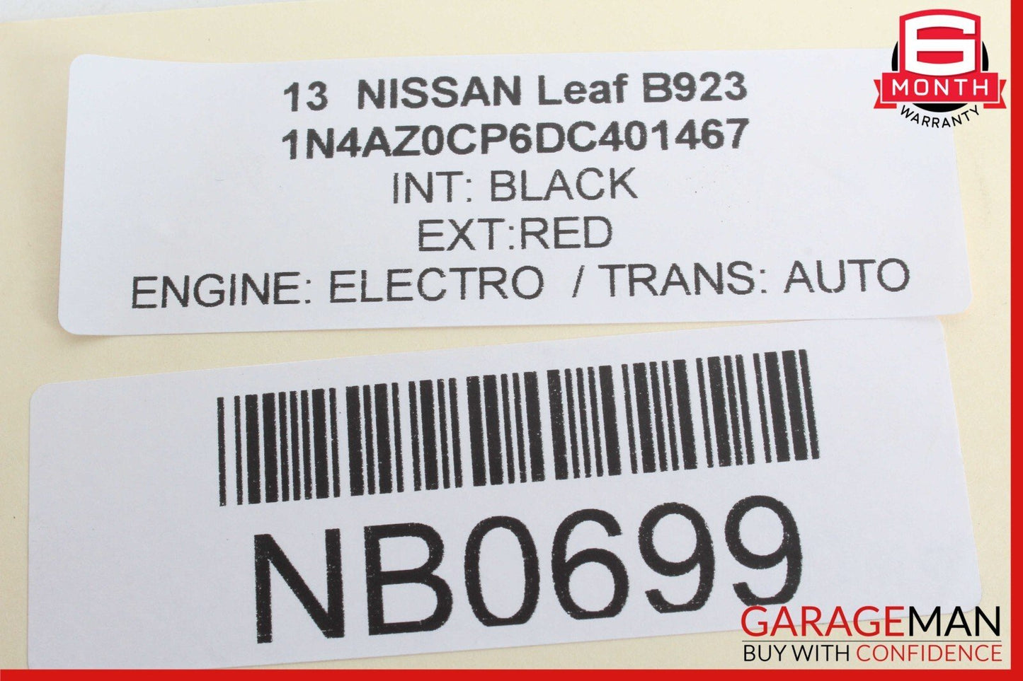 11-17 Nissan Leaf Trunk Liftgate Tailgate Lock Latch Actuator 90502-CA00C OEM