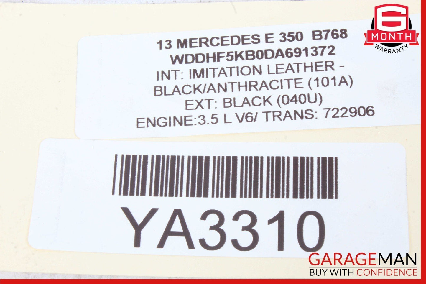 08-18 Mercedes W212 E350 E400 SLK250 Front Left Side Seat Controller Module Unit