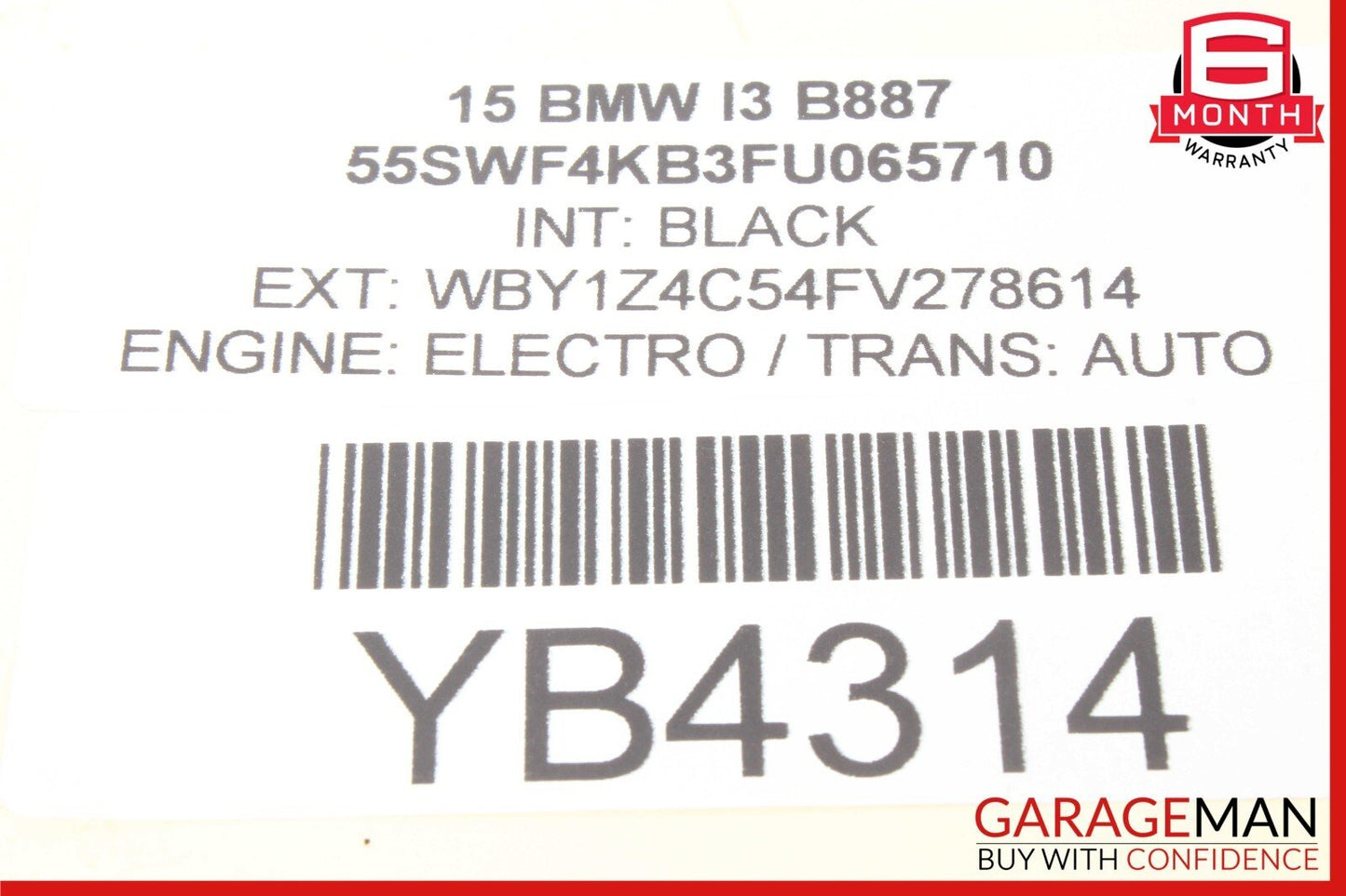14-21 BMW i3 I01 Hybrid Park Parking Assist Control Module OEM