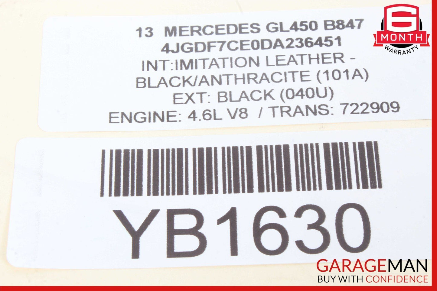 03-15 Mercedes X164 GL450 E550 ML550 Auxiliary Water Pump Heater 2118350028