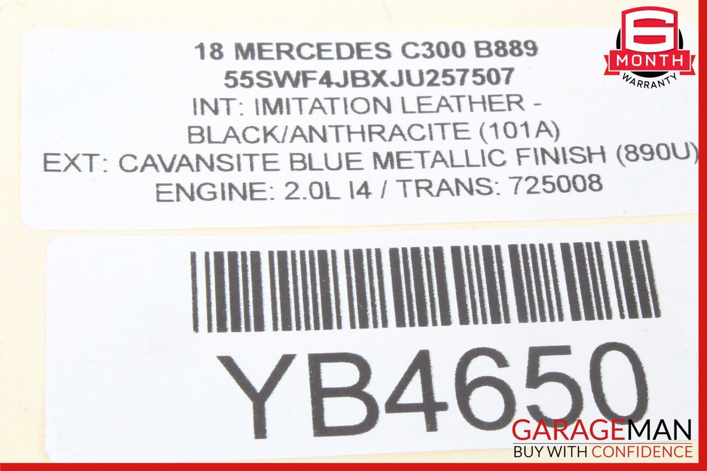 14-19 Mercedes W205 C300 S550 GLC350 Keyless Go Entry Control Module Unit OEM