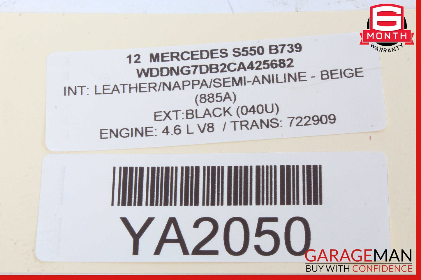 07-13 Mercedes W221 S550 CL550 Head Light Lamp Headlight Control Switch OEM