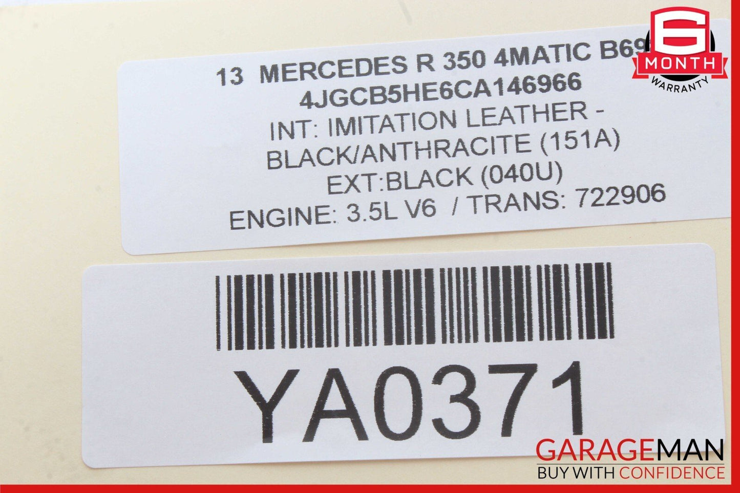 06-17 Mercedes W251 R350 C300 Front Left Side Seat Adjustment Control Switch OEM