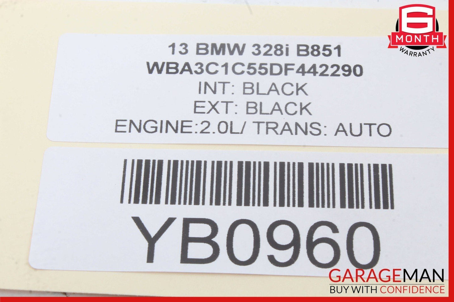 12-18 BMW F30 320i 328i Rear Top Roof Shark Fin GPS Antenna Module 9209430 OEM