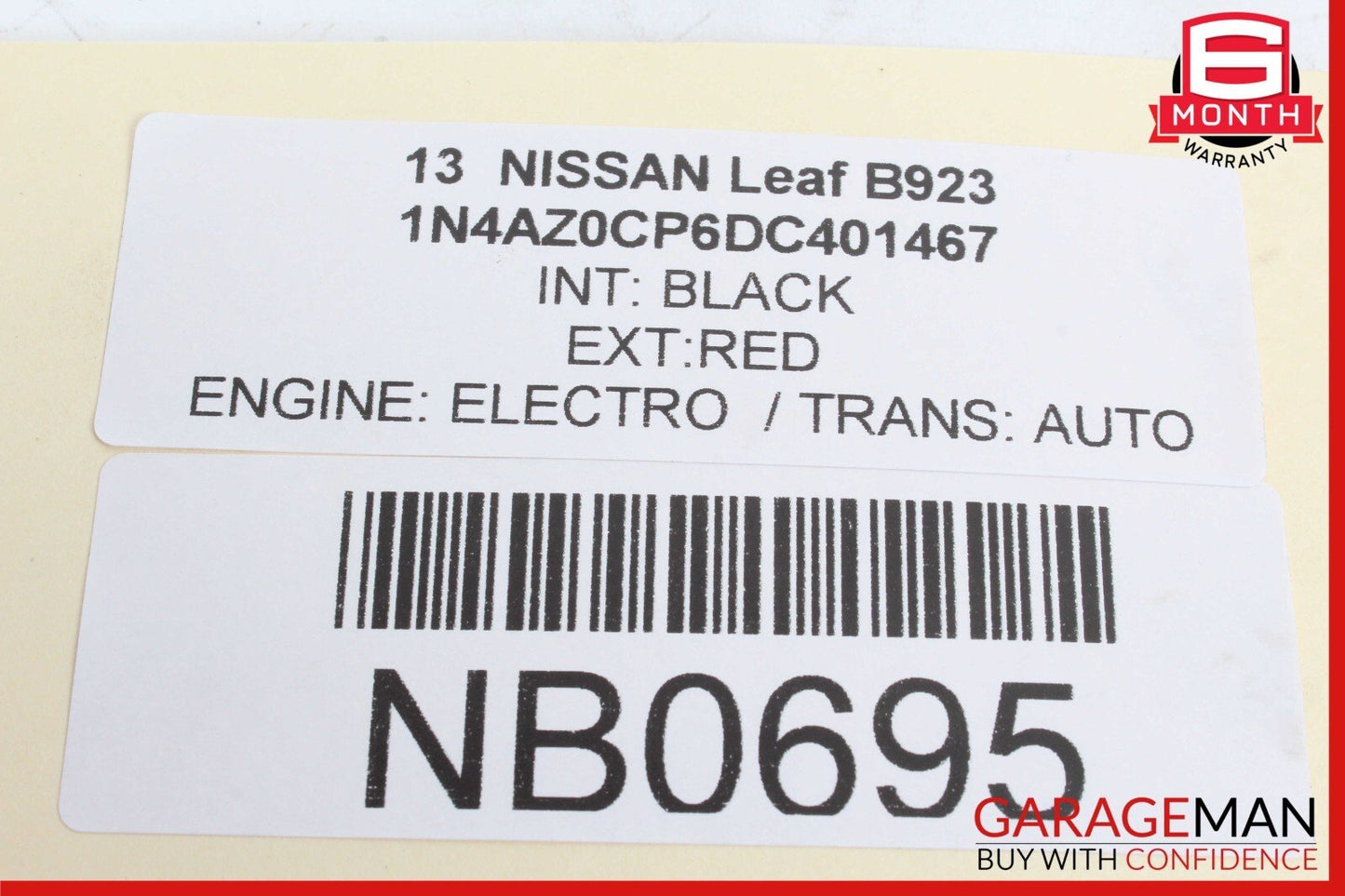 11-17 Nissan Leaf Front Right Fresh Air Nozzle 68760-3NL0B OEM