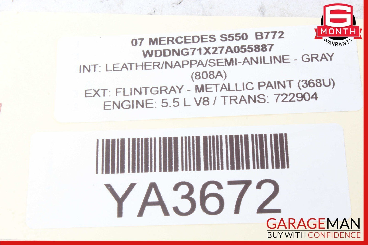 07-13 Mercedes W221 S550 S600 S63 AMG Motorola Bluetooth Control Module Unit