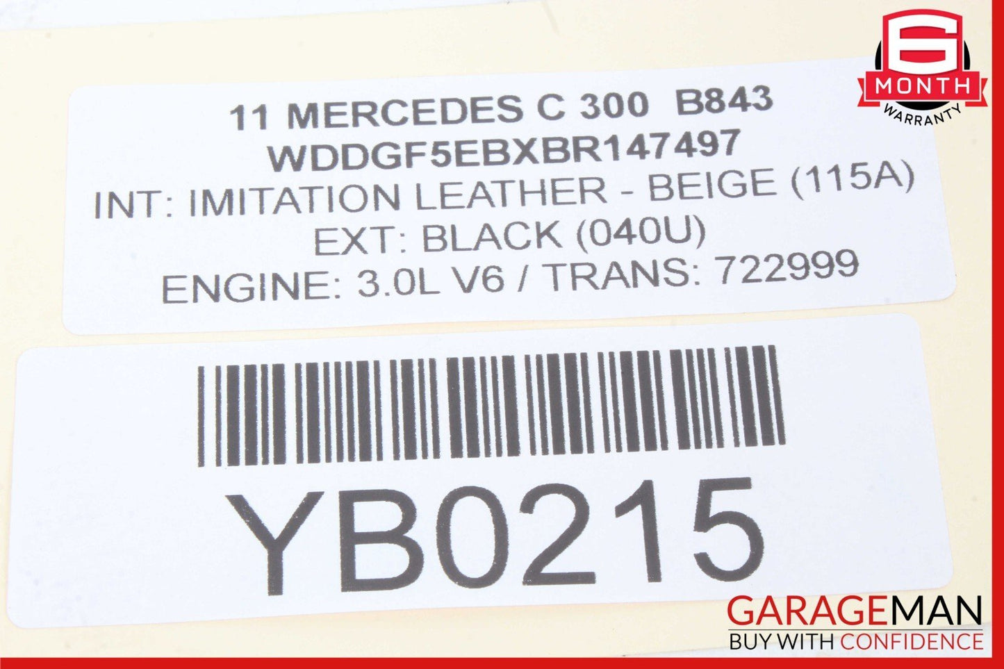10-17 Mercedes W204 C300 CLS500 Sirius Satellite Radio Receiver Module Unit OEM