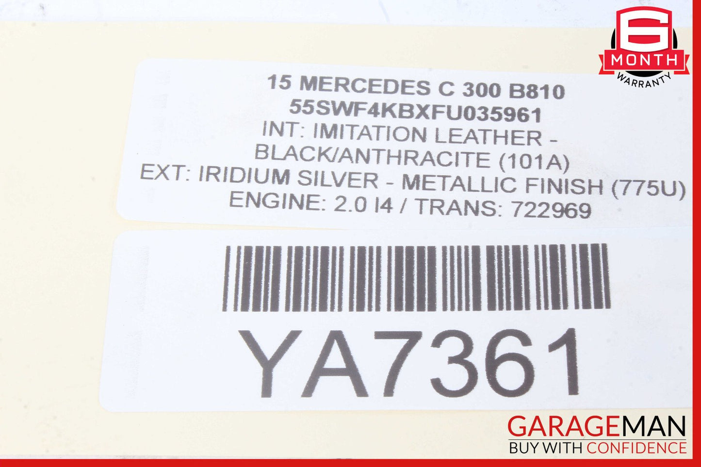 15-19 Mercedes W205 C300 Communication Voice Control Module 2059008804 OEM