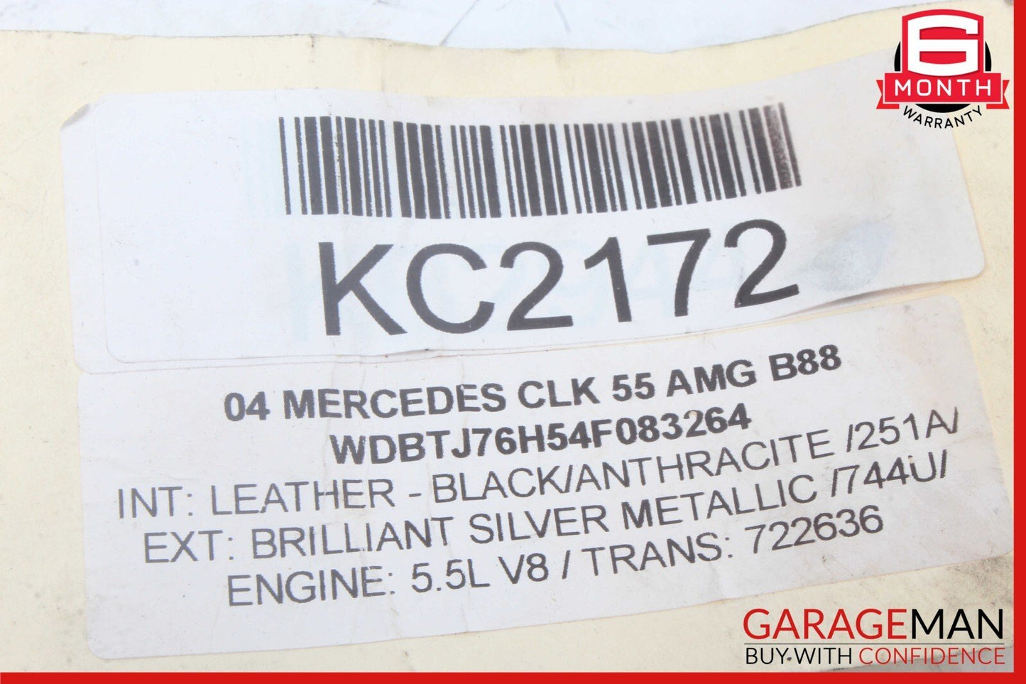 03-09 Mercedes W209 CLK55 AMG SL500 Sirius Satellite Radio Receiver Module OEM