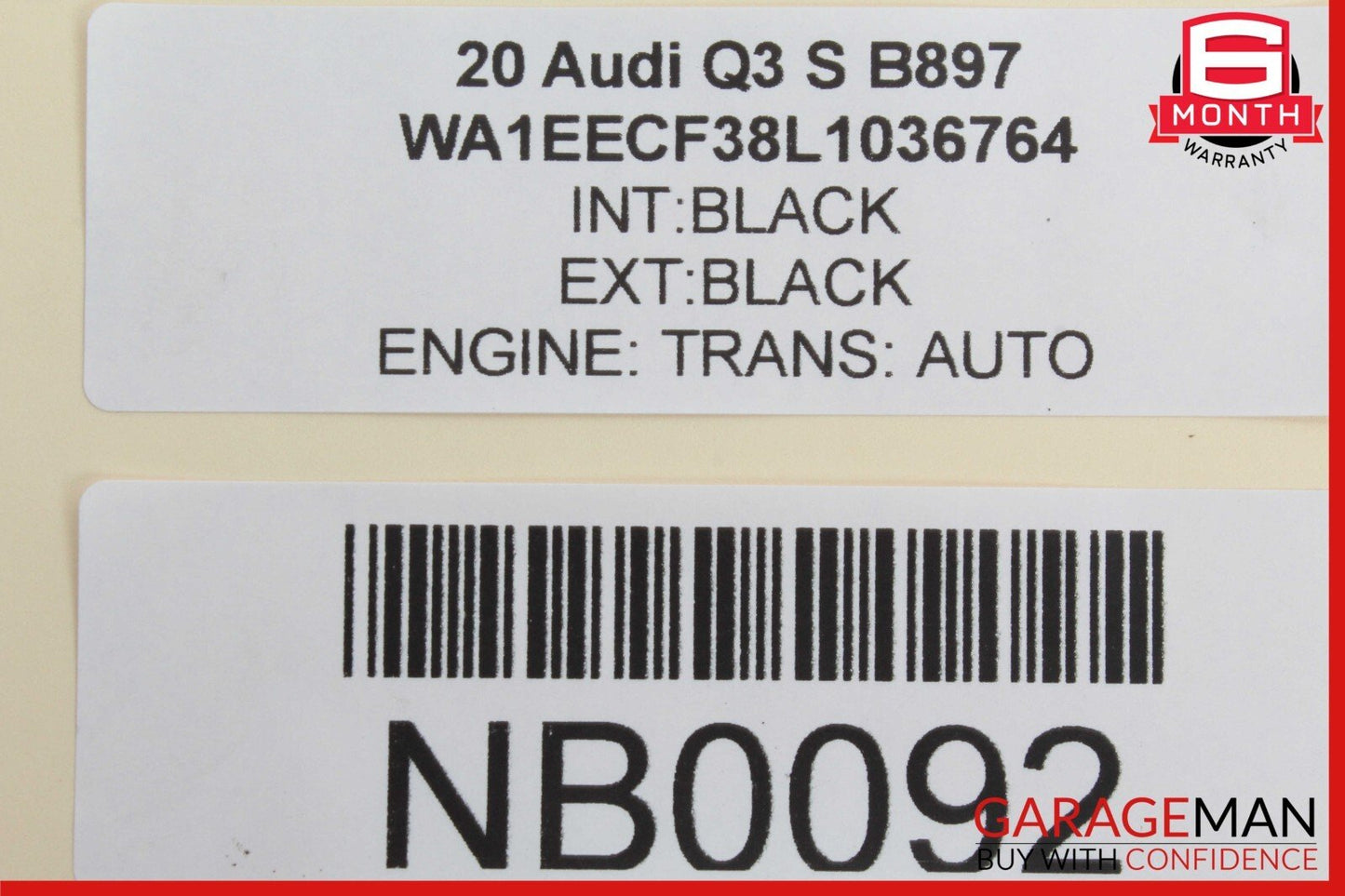 19-23 AUDI Q3 FRONT RIGHT SIDE SEAT OCCUPANT SENSOR MODULE OEM 4M0959339